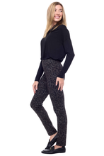 Load image into Gallery viewer, Up! Pants Cheetah Ponte Full-Length
