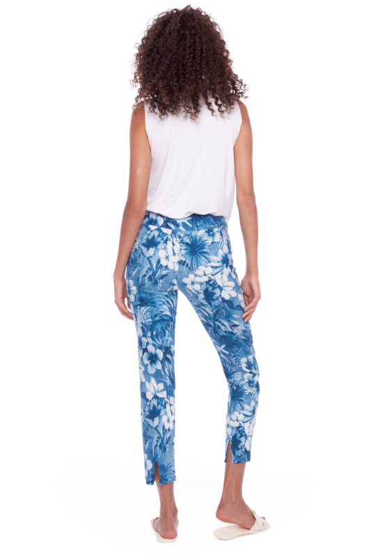 Up! Techno Slim Leg Ankle Pant | 28inch | Ohana Print