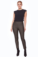 Load image into Gallery viewer, Up! Petal-Slit Techno Ankle Pant | Goldy | 68255UP
