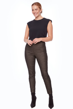 Load image into Gallery viewer, Up! Petal-Slit Techno Ankle Pant | Goldy | 68255UP
