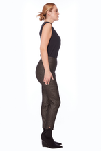 Load image into Gallery viewer, Up! Petal-Slit Techno Ankle Pant | Goldy | 68255UP
