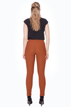 Load image into Gallery viewer, Up! Precision Ponte Full Length Slim Pant | Caramel | 67927UP
