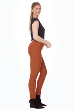 Load image into Gallery viewer, Up! Precision Ponte Full Length Slim Pant | Caramel | 67927UP

