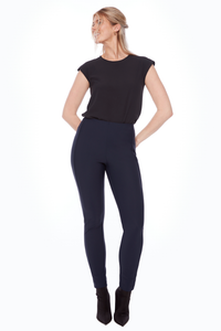 Up! Precision Ponte Full Length Slim Pant | Navy | 67927UP