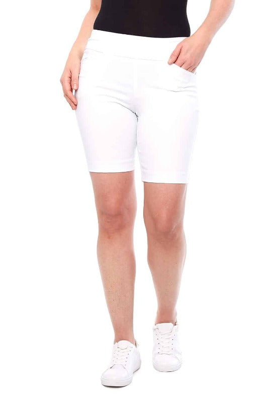 Up Classic Short in White