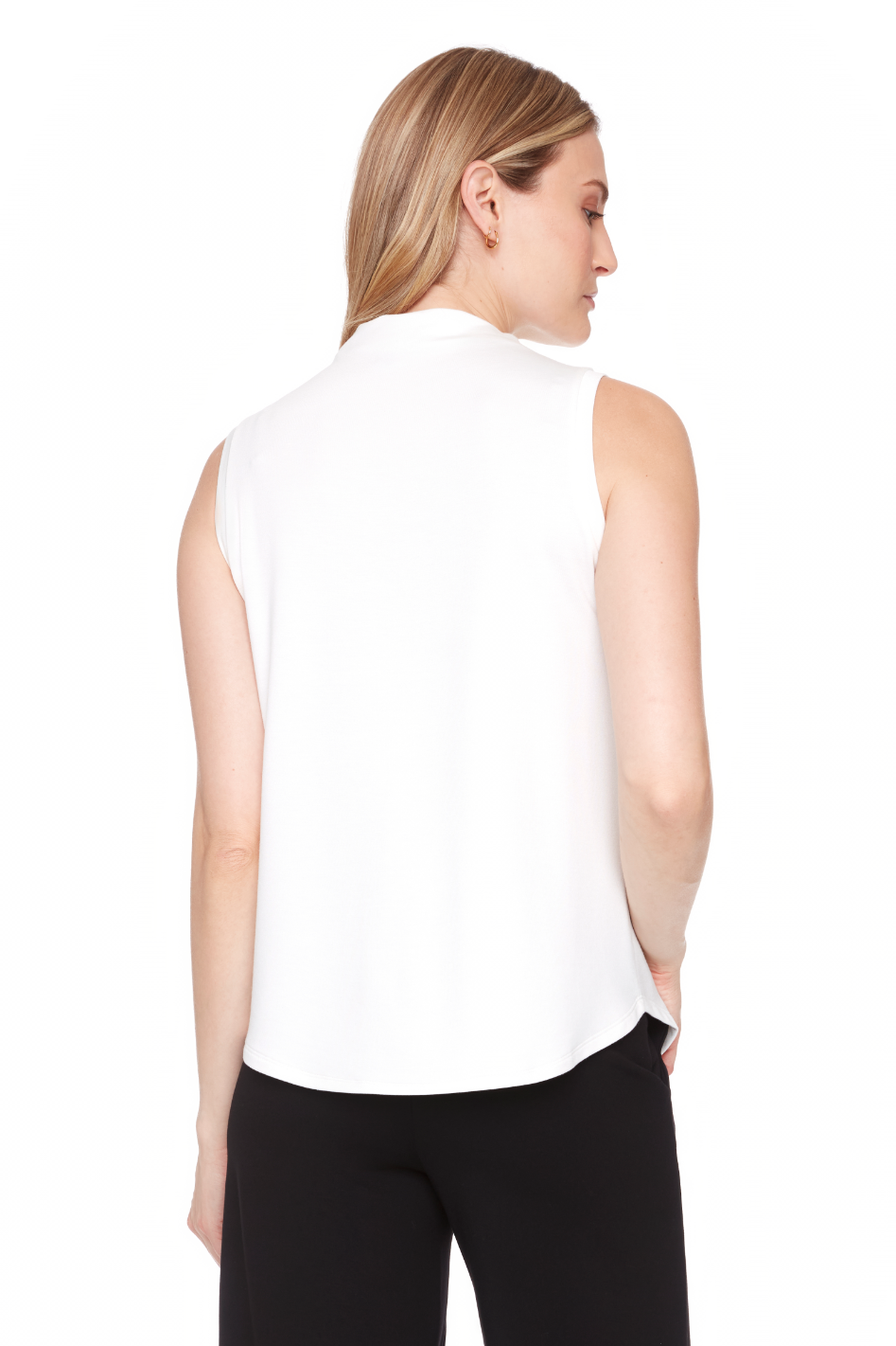 Up! Provence Sleeveless Top in White