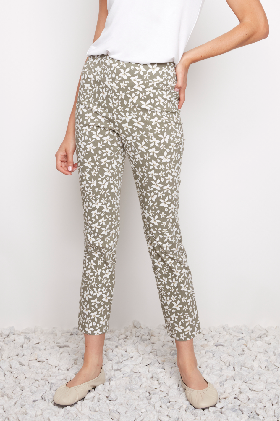 Up! Pant 28inch in Wild Daisy