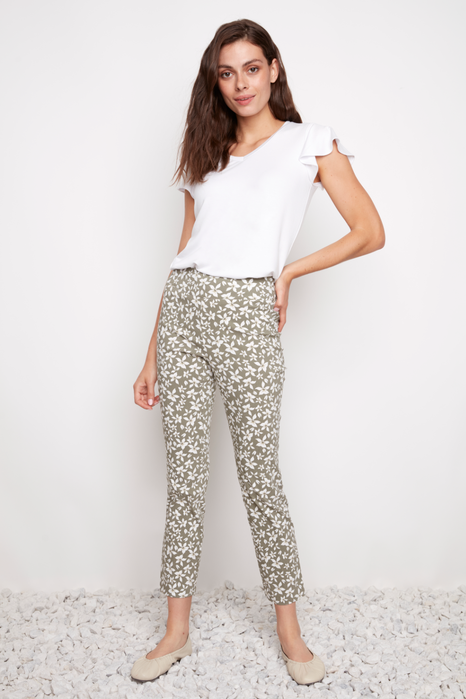 Up! Pant 28inch in Wild Daisy