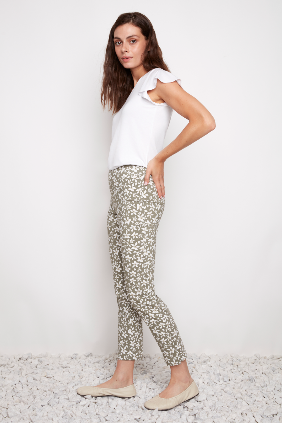 Up! Pant 28inch in Wild Daisy
