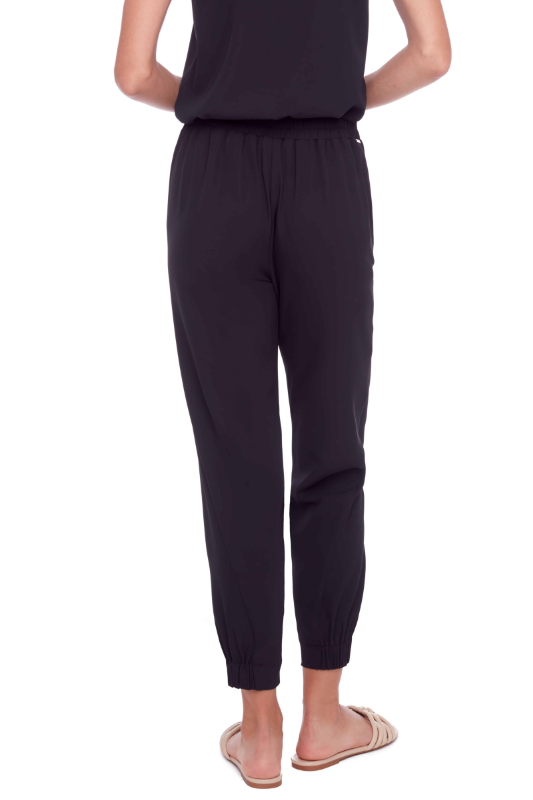 Up! Vegan Silk Jogger Pant | Black
