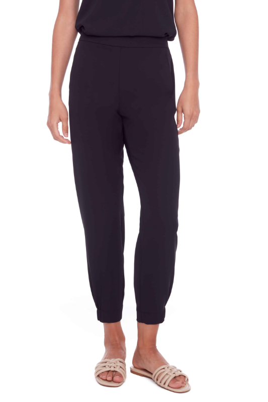 Up! Vegan Silk Jogger Pant | Black
