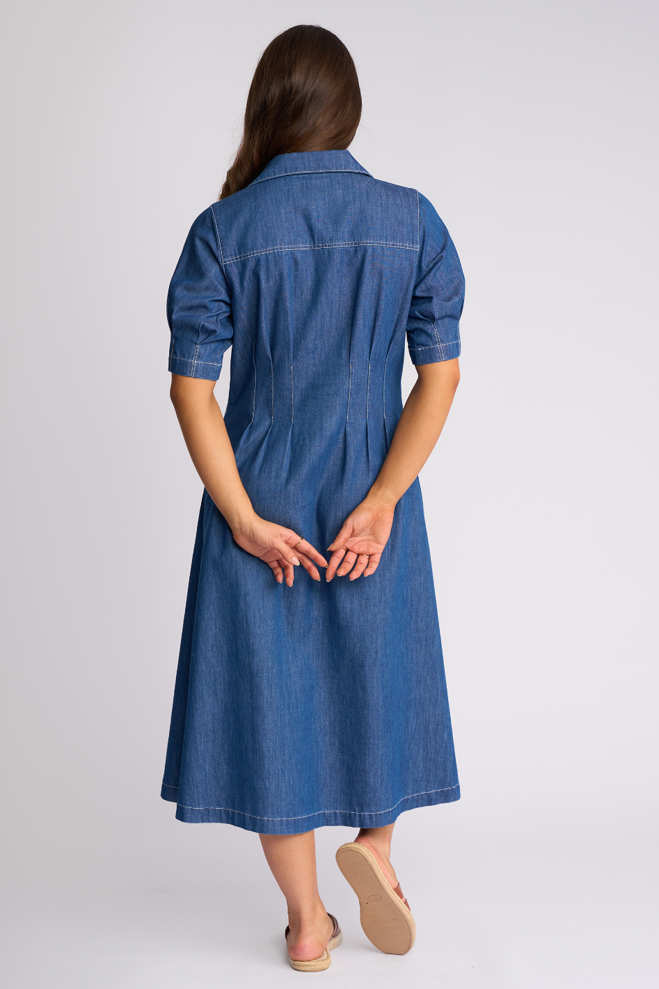Vassalli Addie Dress in Ocean
