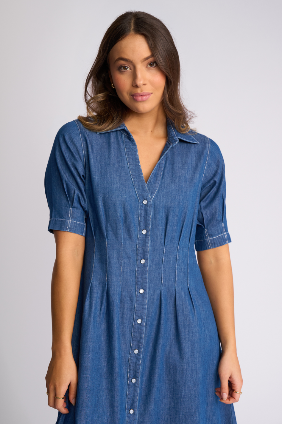 Vassalli Addie Dress in Ocean