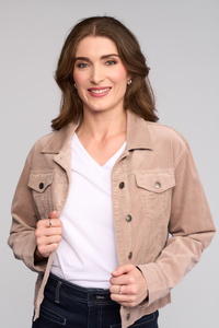 Vassalli Core Cord Jacket | Twig | 4051M