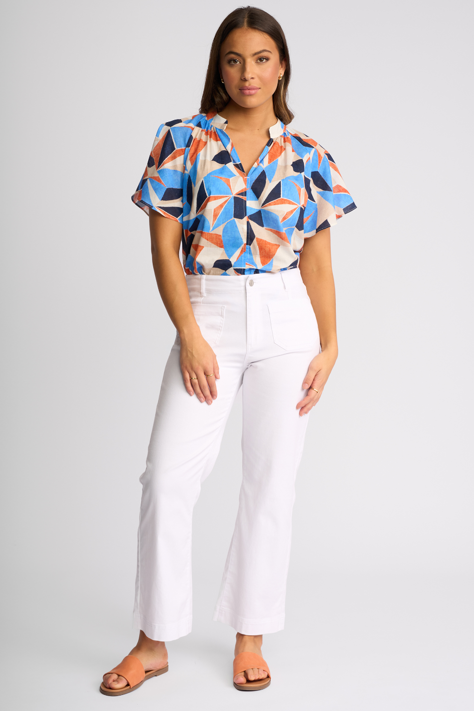 Vassalli Daily Jean in White Denim