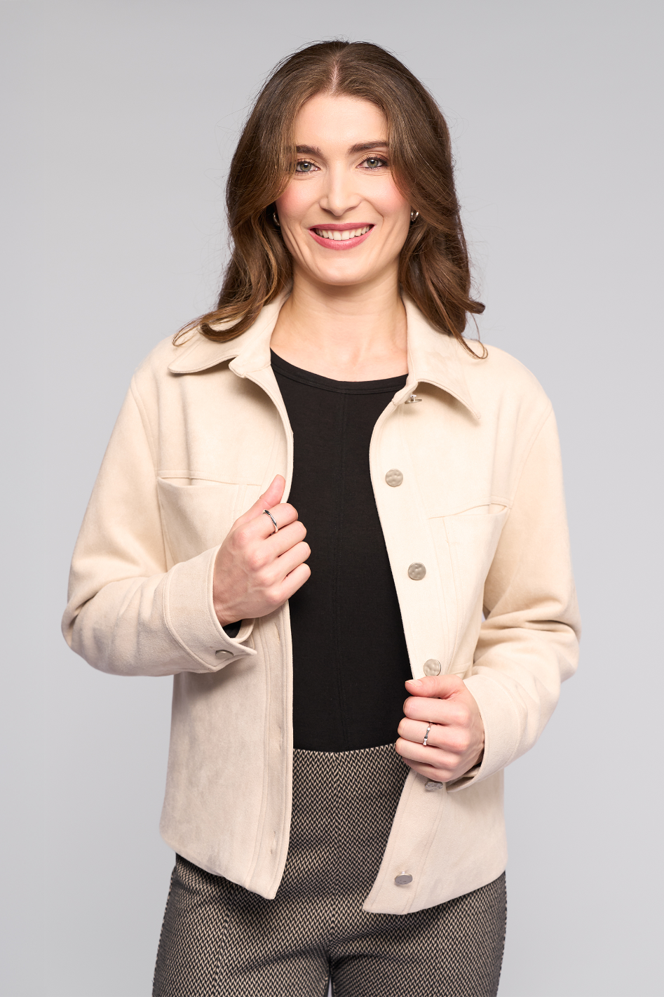 Vassalli Guest Jacket in Bone