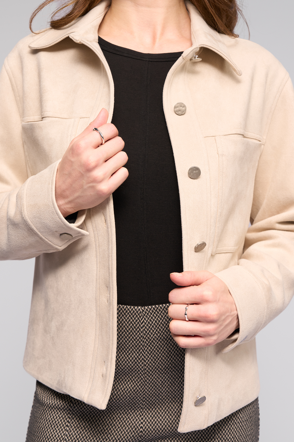 Vassalli Guest Jacket in Bone