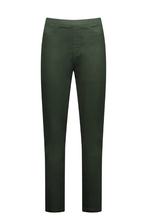 Load image into Gallery viewer, Vassalli Slim Leg Full Length Knit Denim Pull On in Forest
