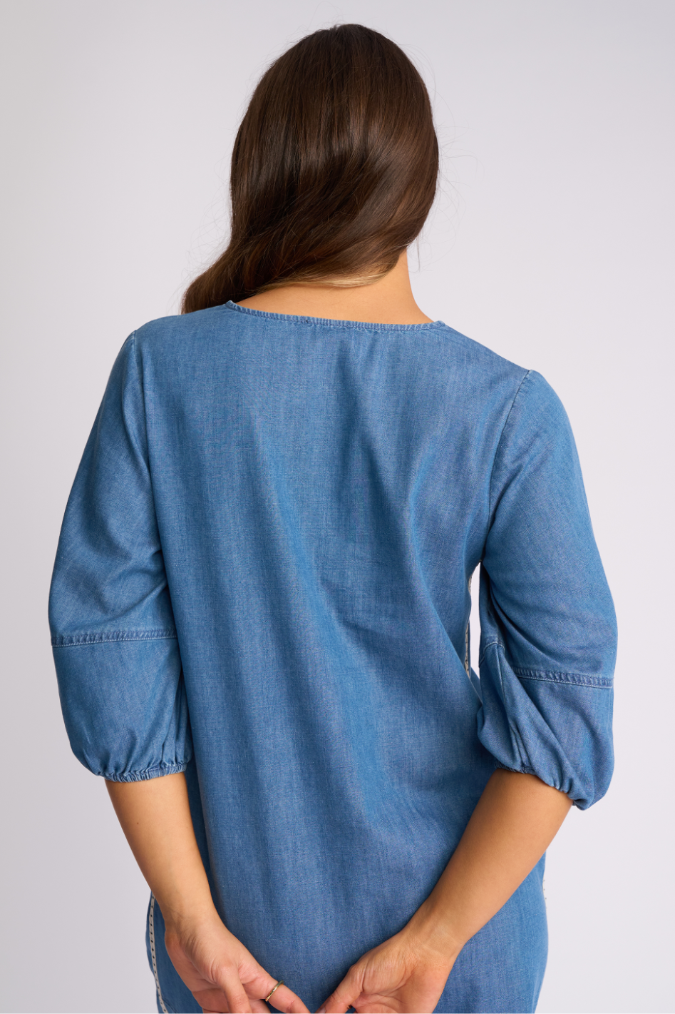 Vassalli Nevada Dress in Surf Blue