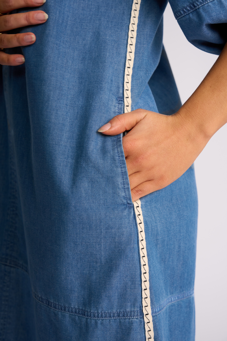 Vassalli Nevada Dress in Surf Blue