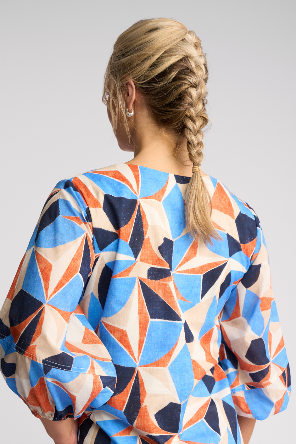 Vassalli Newman Dress in Row Print