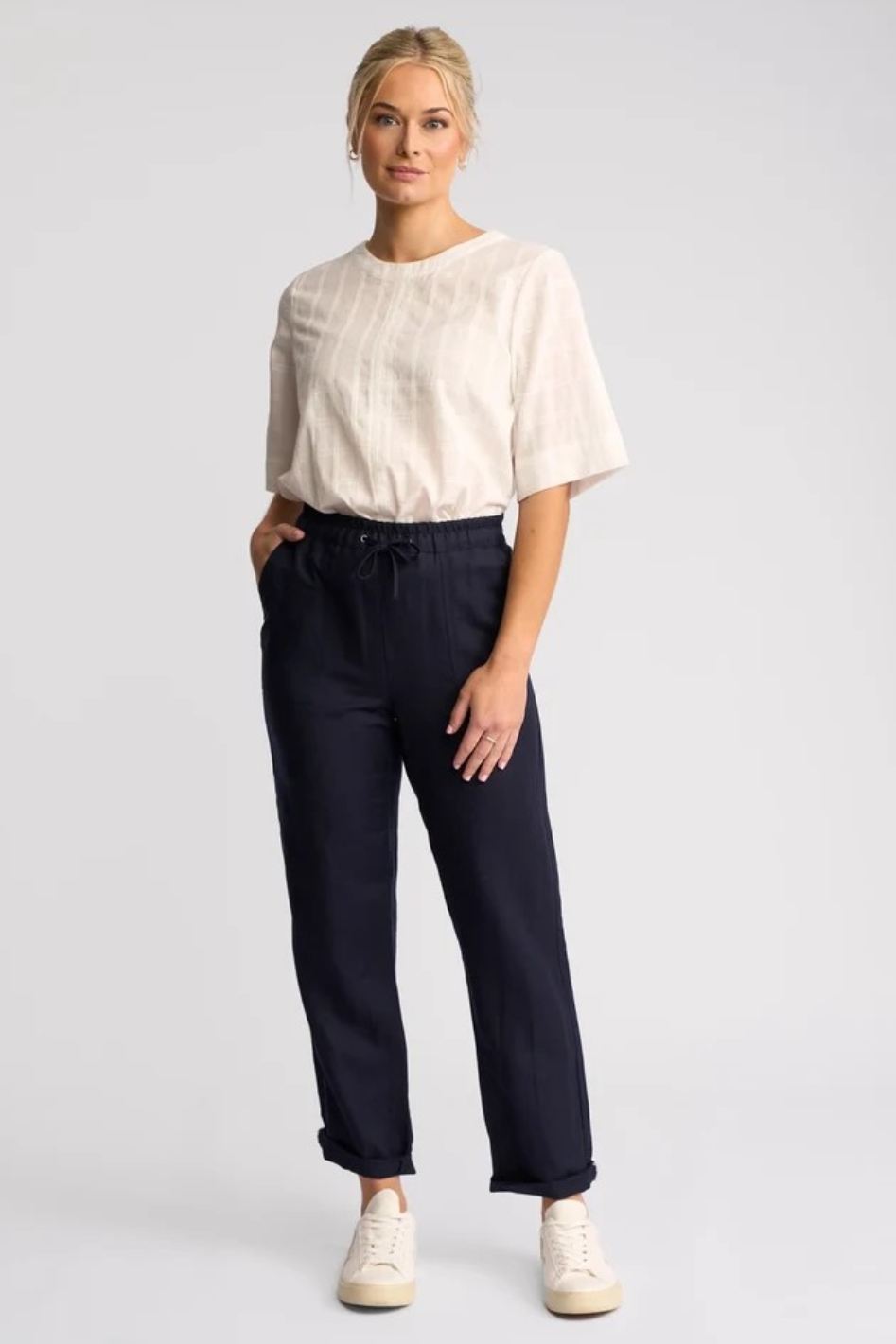 Vassalli Oxford Pant | Ink | 5016