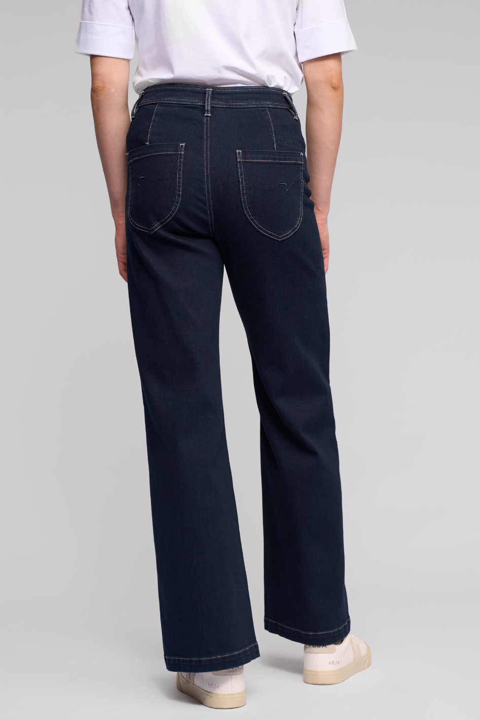 Vassalli Peace Jean in Ink Denim