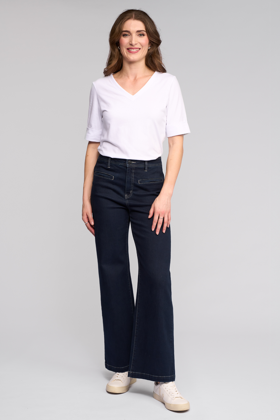 Vassalli Peace Jean in Ink Denim