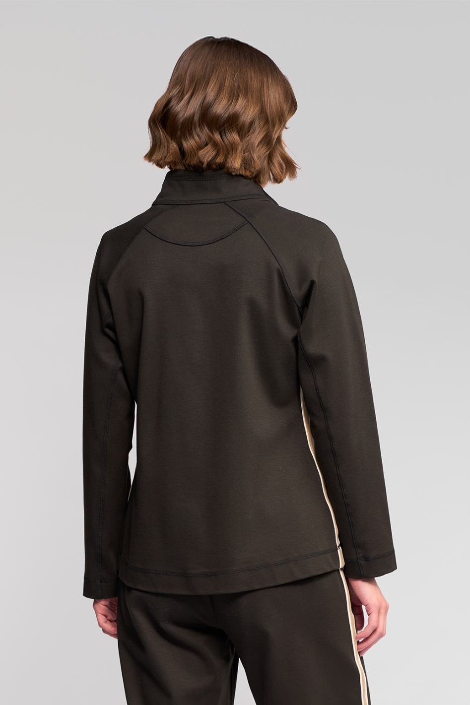 Vassalli Weekend Zip Up Jacket in Dark Hunter