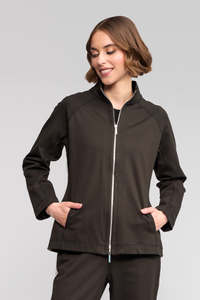 Vassalli Weekend Zip Up Jacket | Dark Hunter | 2080