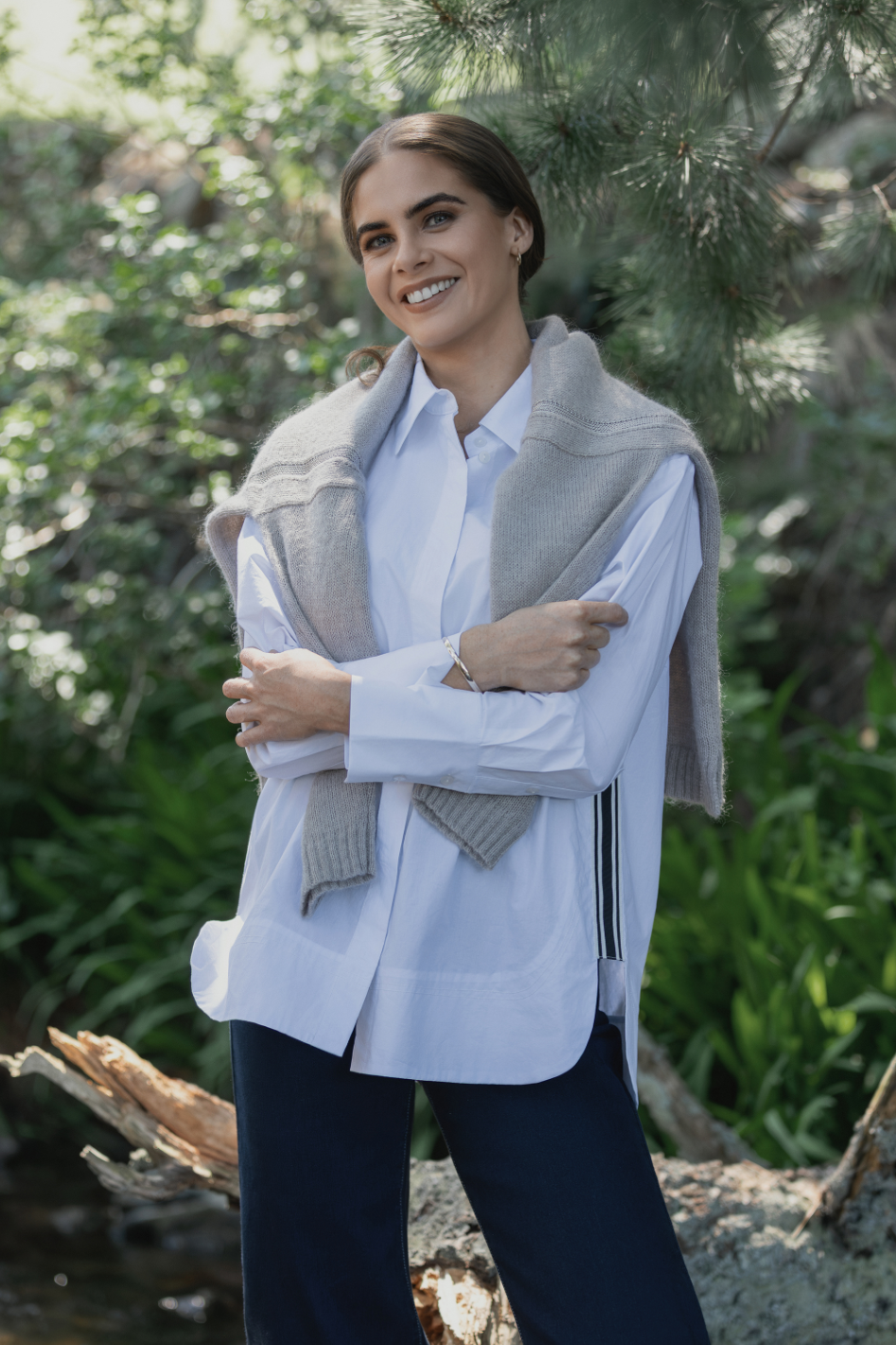 Vassalli Chart Shirt | White | 4501