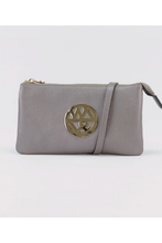 Load image into Gallery viewer, Willow and Zac Katie Clutch in Pewter
