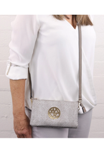 Load image into Gallery viewer, Willow and Zac Katie Clutch in White Fog

