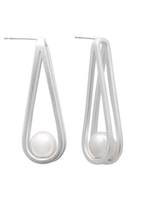 Load image into Gallery viewer, Yisu Design Balance Earring Silver

