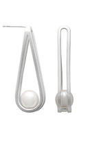 Load image into Gallery viewer, YiSu Design Balance Earring Silver
