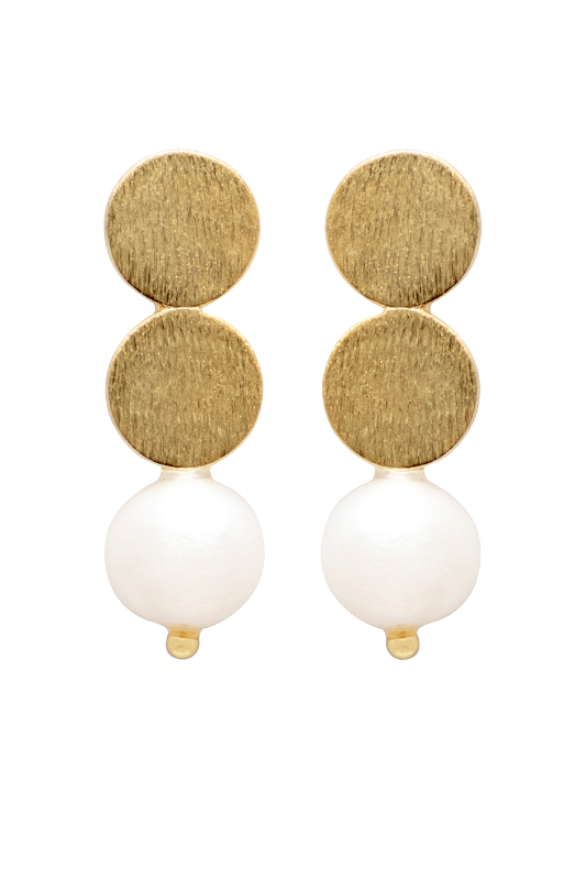 YiSu Design | Circles of Life Earring | Gold