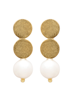 Load image into Gallery viewer, YiSu Design Circles of Life Earring Gold
