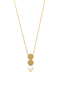YiSu Design | Circles of Life Necklace | Gold
