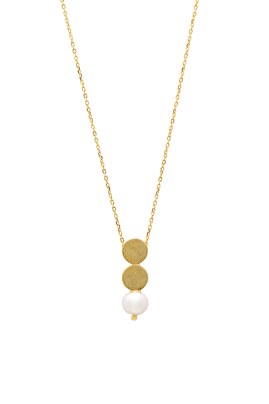 YiSu Design Circles of Life Necklace Gold