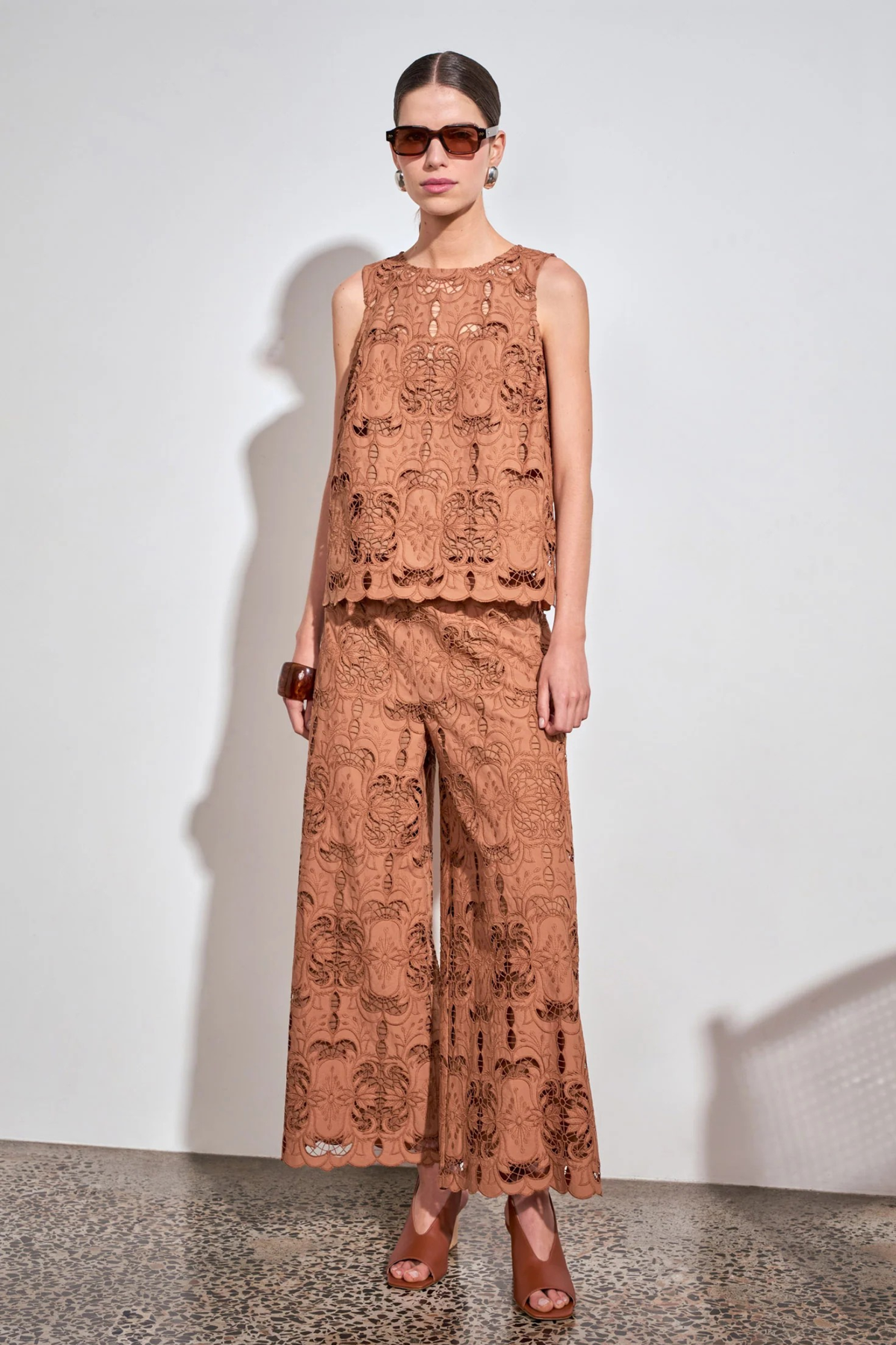 Zoe Kratzmann Garner Top and Tattle Pant in Truffle