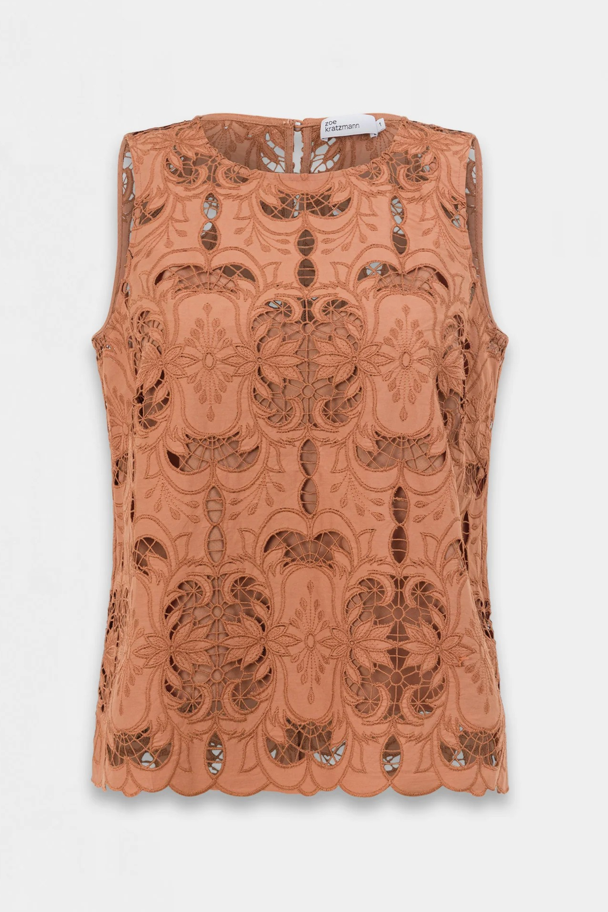 Zoe Kratzmann Garner Top in Truffle