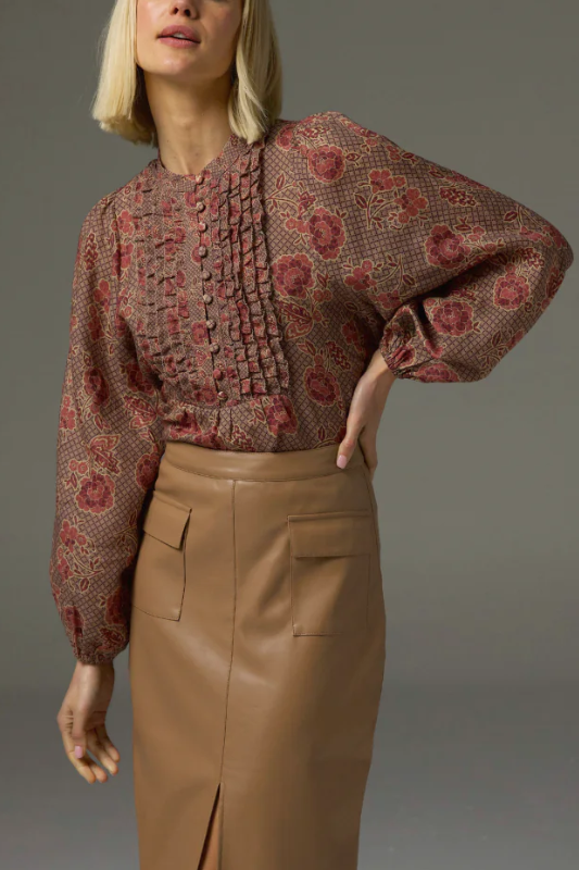 Zoe Kratzmann Passage Top | Mumbai Bloom