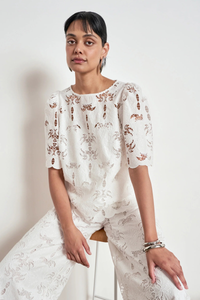 Zoe Kratzmann Resolve Top | Alabaster