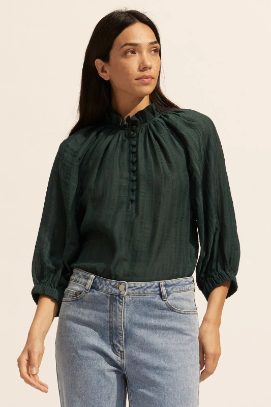 Zoe Kratzmann Siesta Top | Green