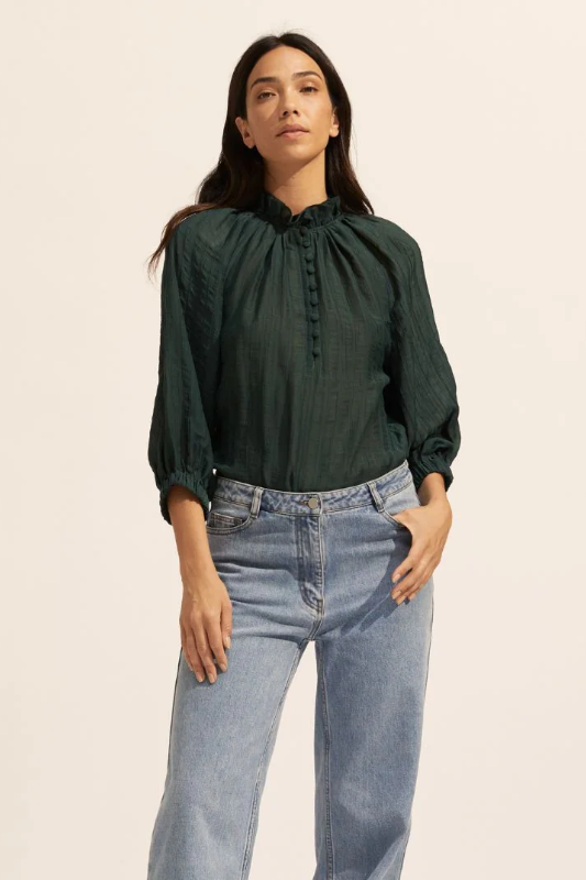 Zoe Kratzmann Siesta Top | Green