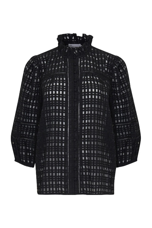 Zoe Kratzmann Wayfarer Top | Black Window
