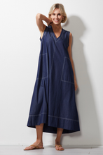 Load image into Gallery viewer, Zaket and Plover Denim Dress
