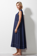 Load image into Gallery viewer, Zaket and Plover Denim Dress
