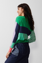 Load image into Gallery viewer, Zaket and Plover Diagonal Stripe Jumper | Frog
