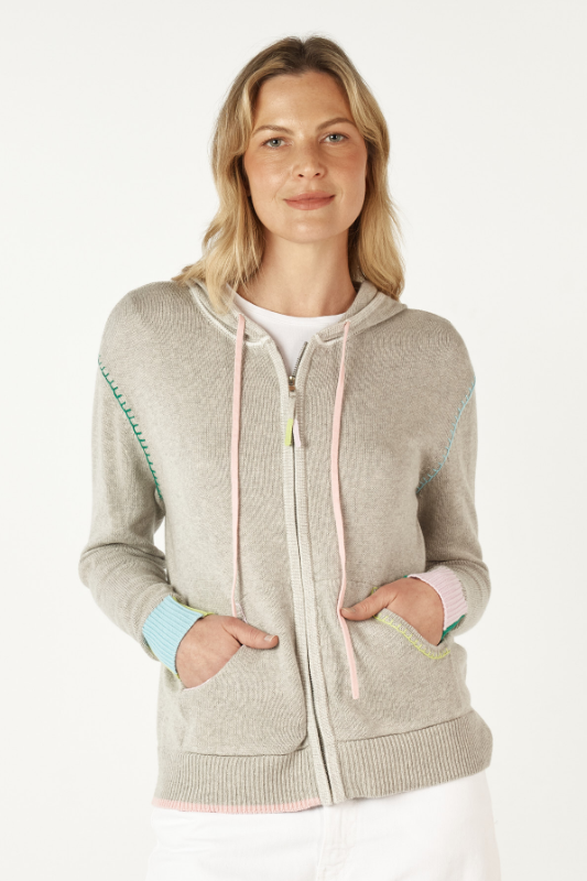 Zaket and Plover Hand Craft Hoodie | Marl